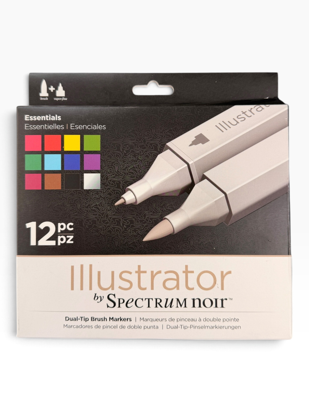 New Spectrum Noir Illustrator 12 Piece Twin-tip Artist's Markers